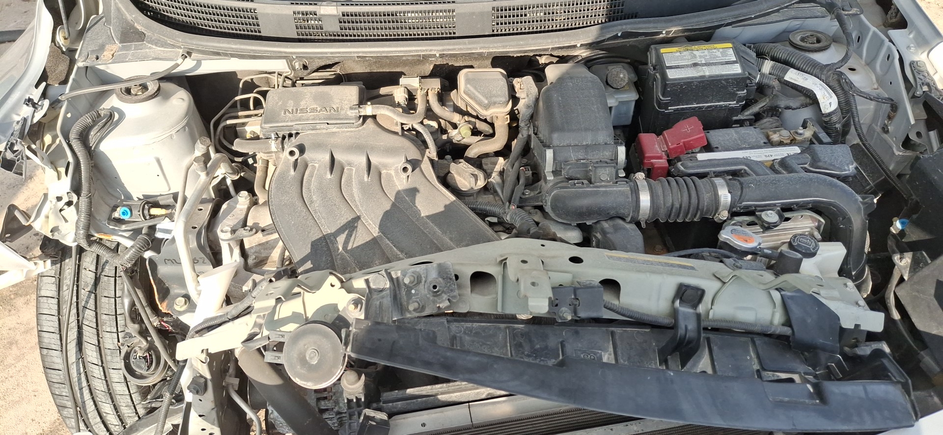 2013 NISSAN VERSA RAN XPAN (1.6L VIN C 4TH DIGIT HR16DE)