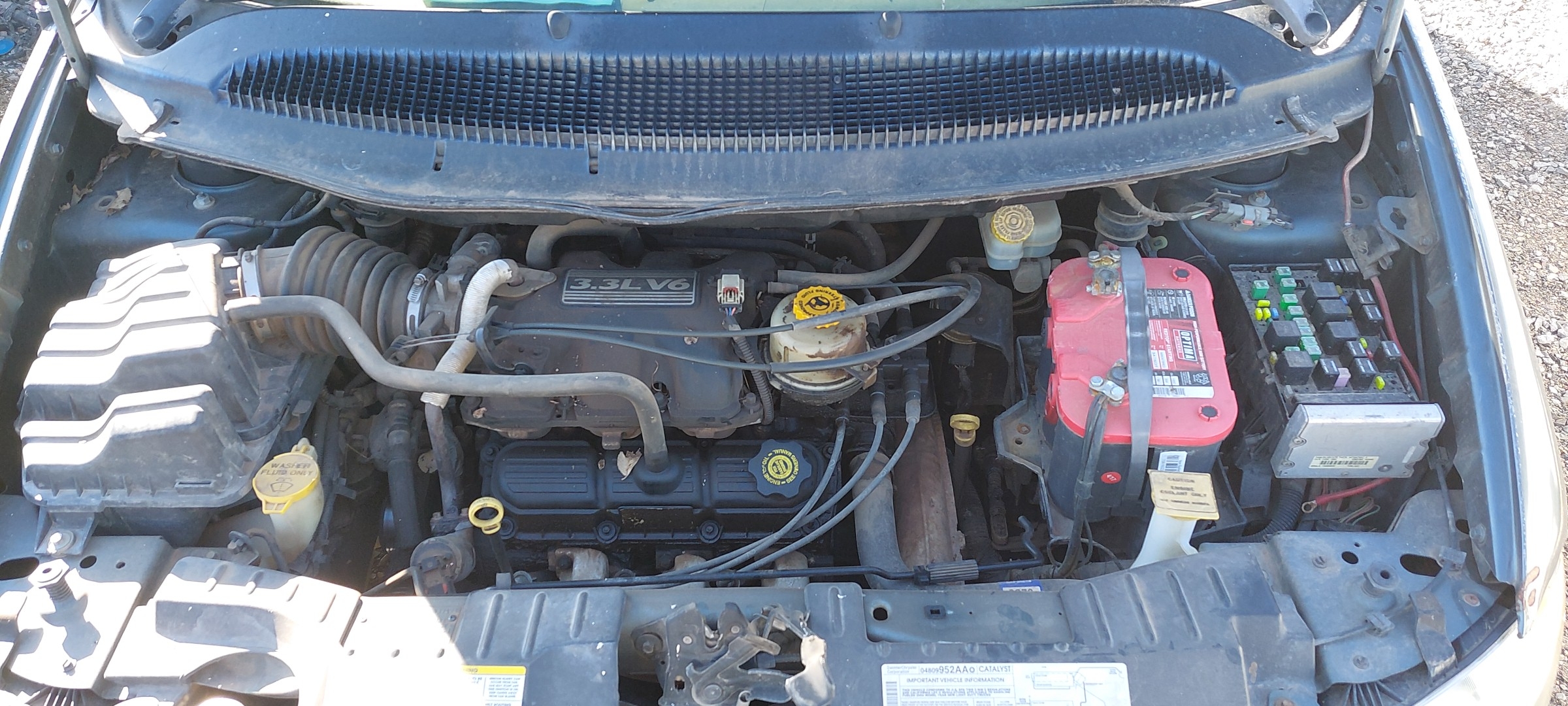 3.3 AUTO FWD 3.3L (6-201 VIN R 8TH DIGIT)