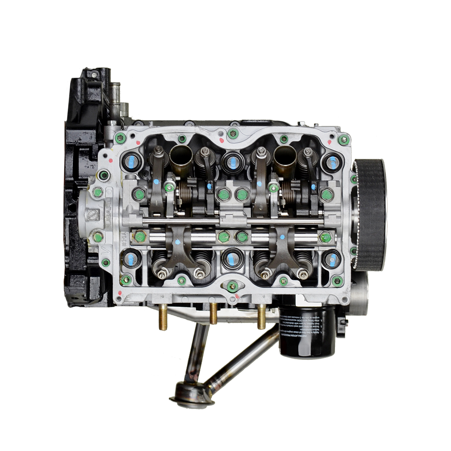 SUBARU EJ25E 06 AT ENGINE (2)