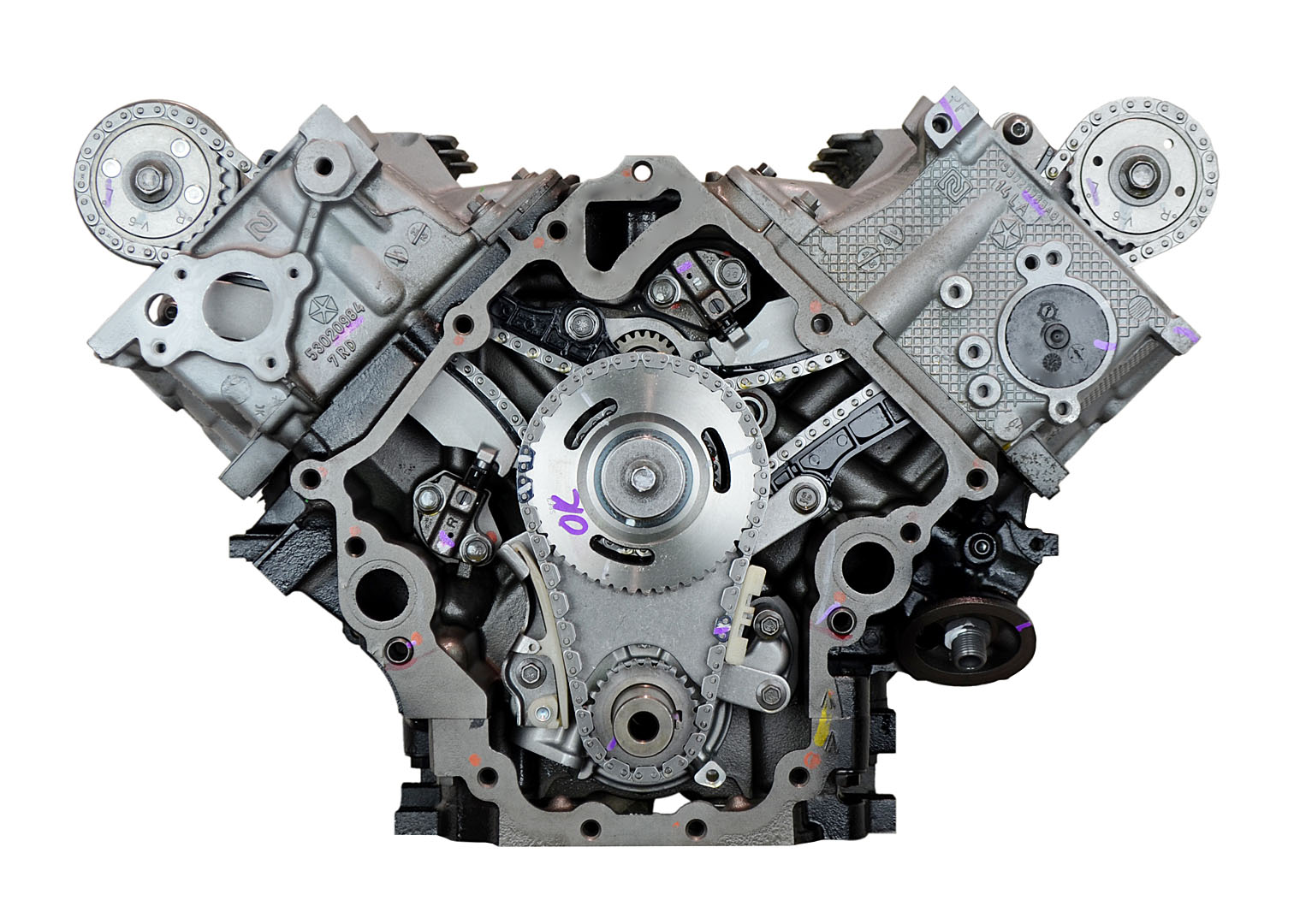 CHRY 3.7/236 02-03 ENGINE