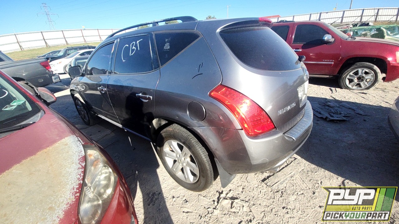2006 NISSAN MURANO partes disponibles