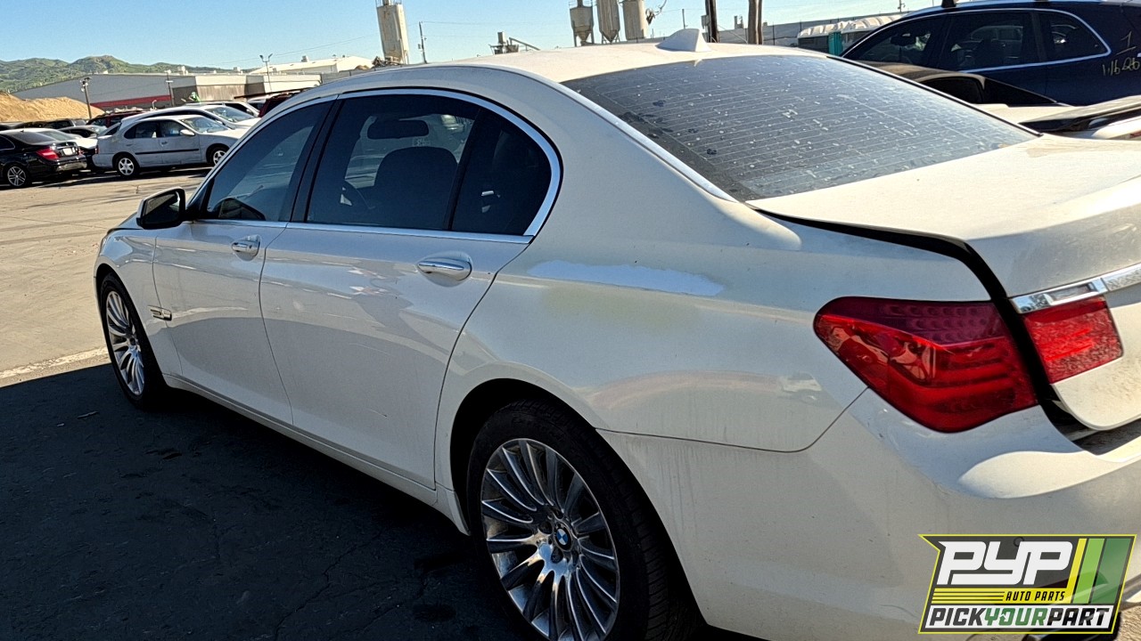 2009 BMW 750LI partes disponibles
