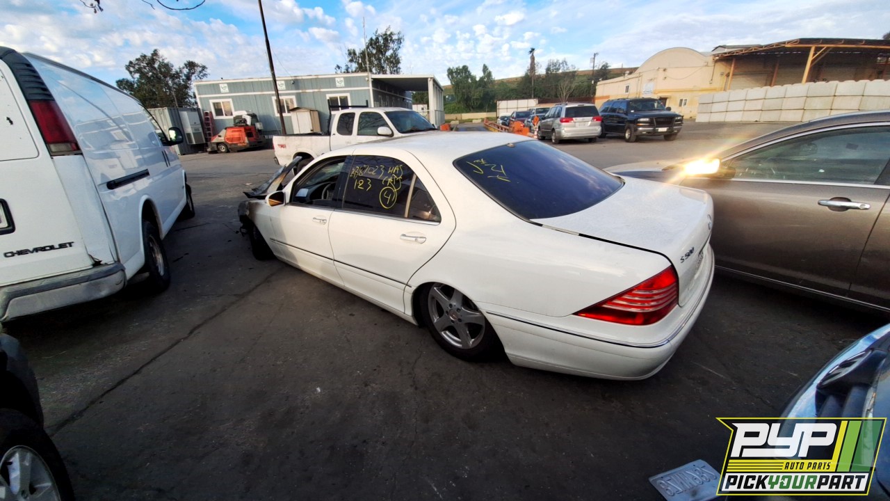 2005 MERCEDES-BENZ S500 available for parts