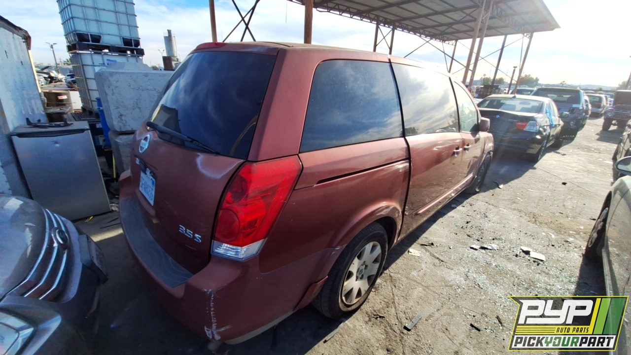 2004 NISSAN QUEST available for parts