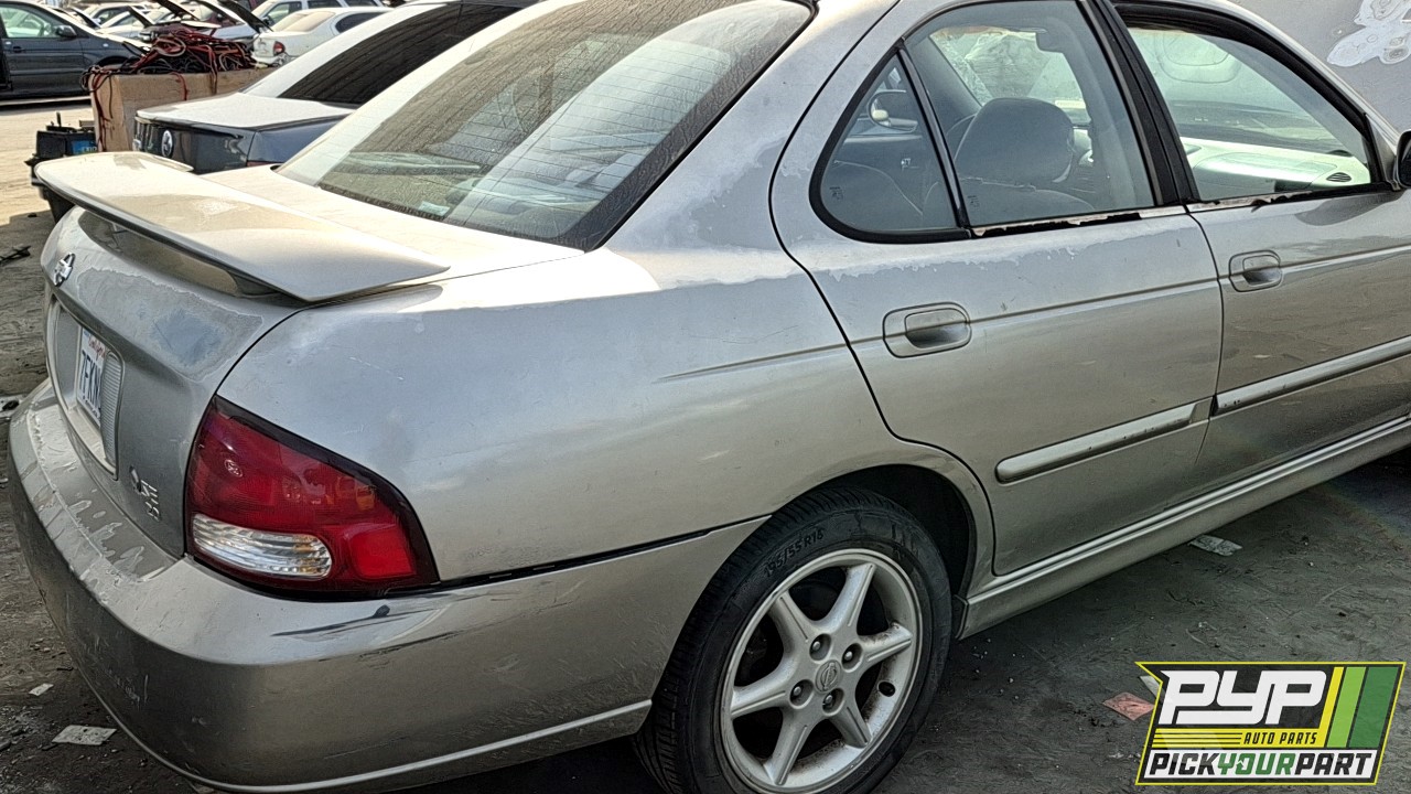 2001 NISSAN SENTRA partes disponibles