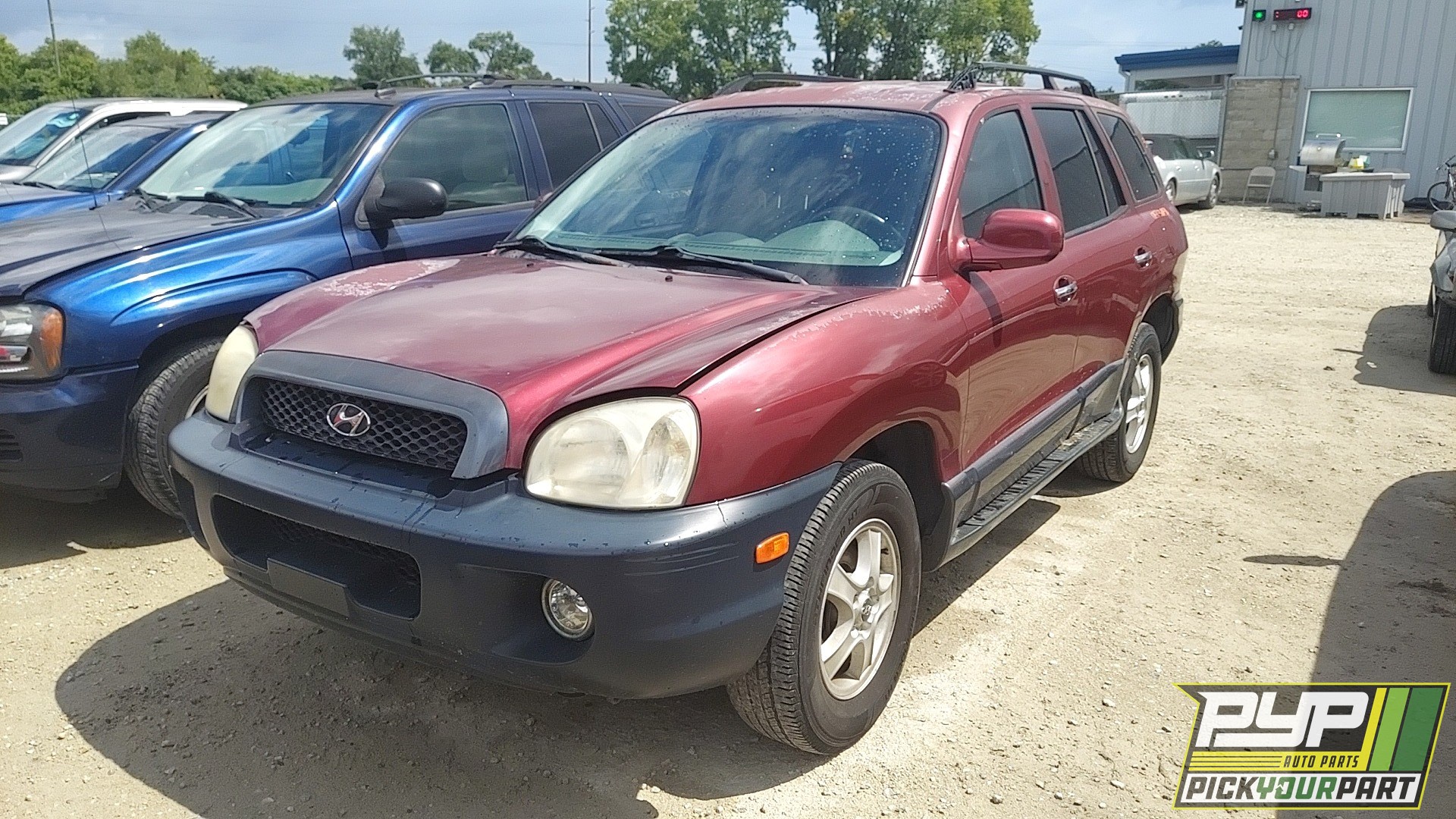 2003 HYUNDAI SANTA FE partes disponibles