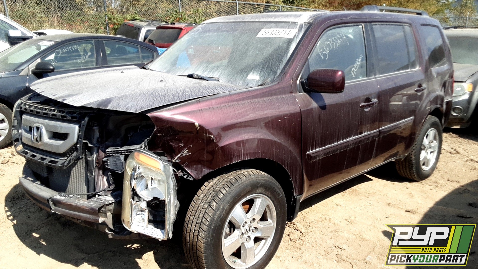 2011 HONDA PILOT partes disponibles