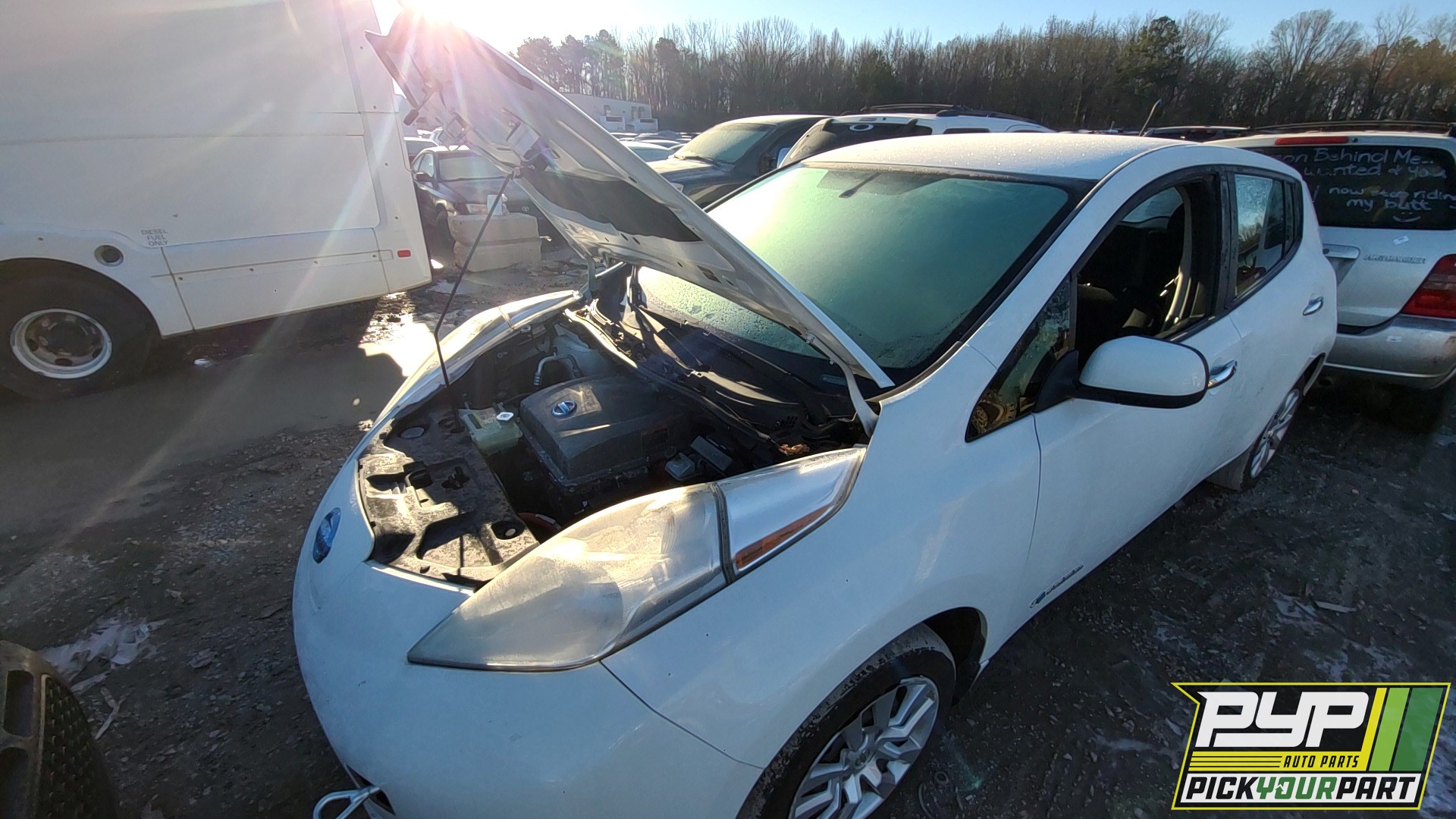 2013 NISSAN LEAF partes disponibles