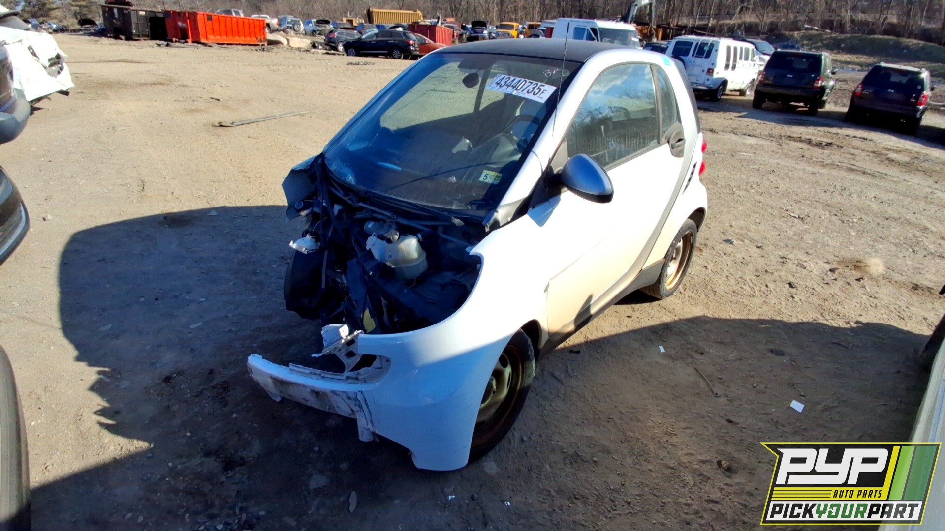 2012 SMART FORTWO available for parts