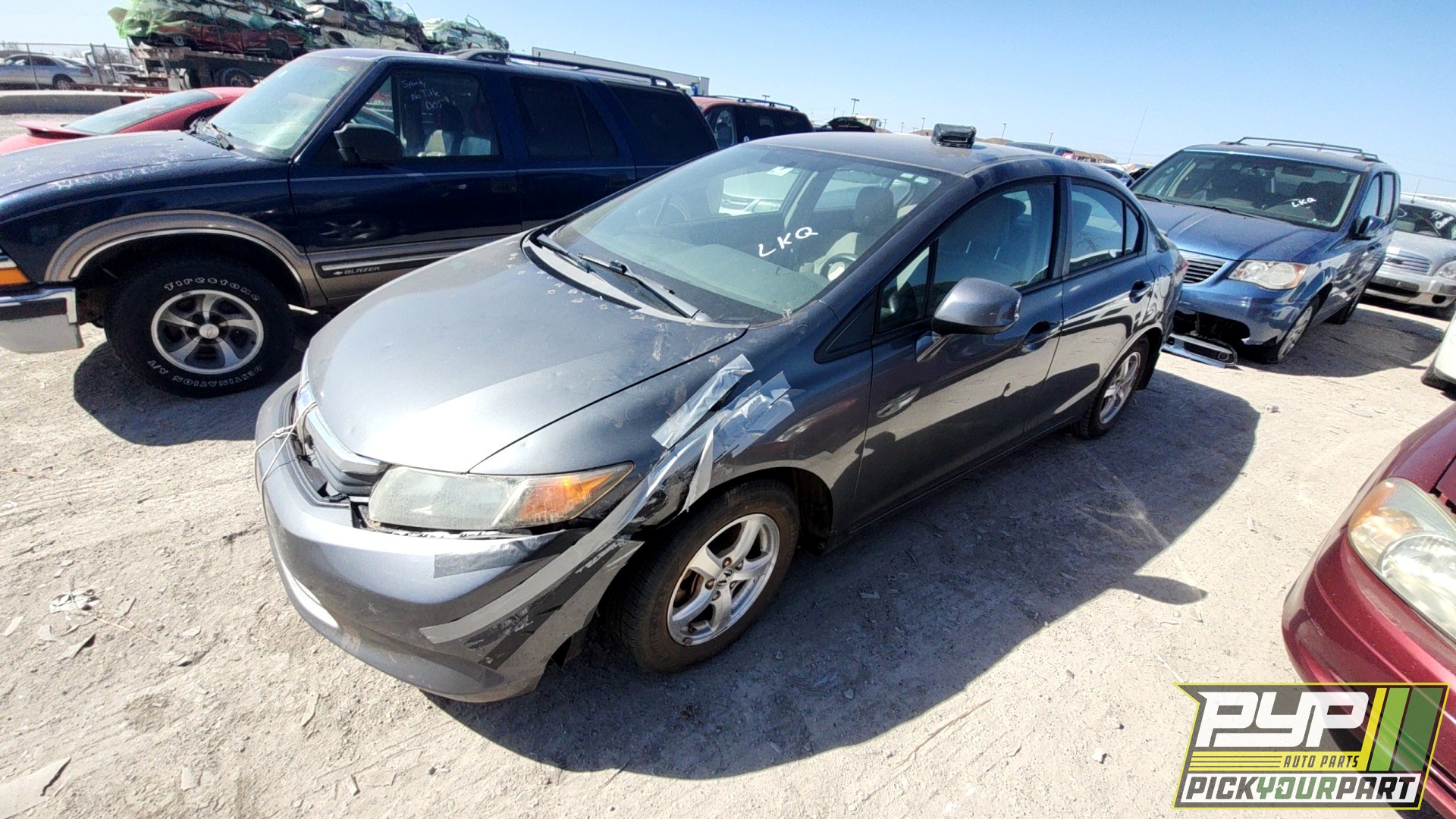 2012 HONDA CIVIC partes disponibles