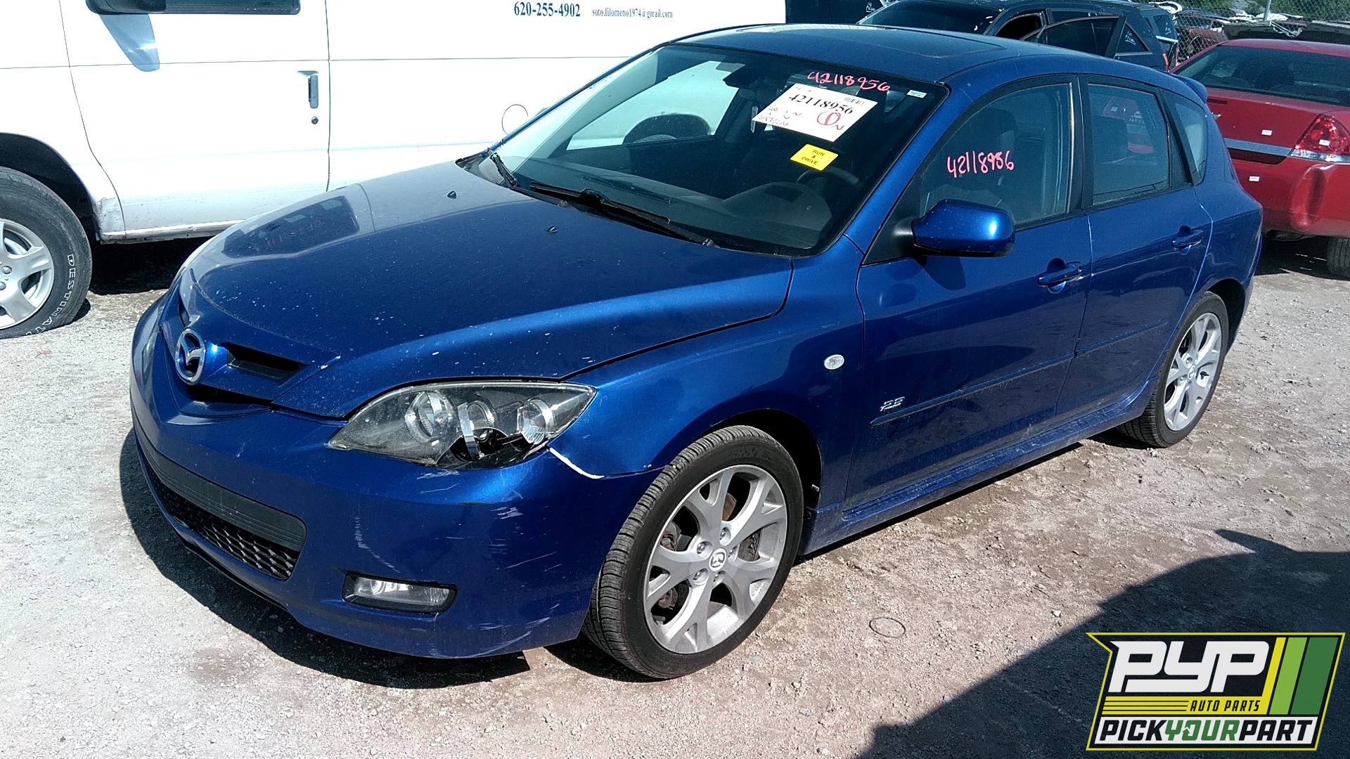 2008 MAZDA 3 partes disponibles