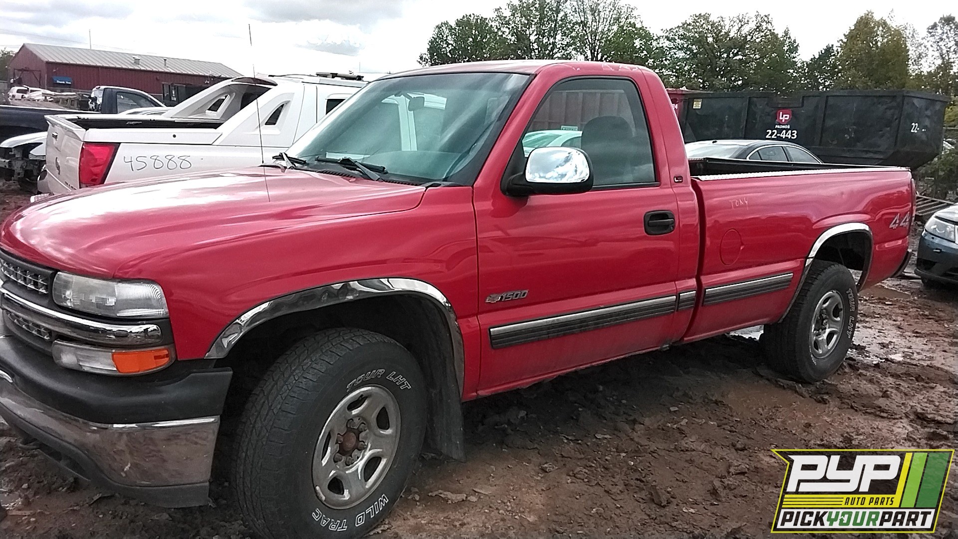2000 CHEVROLET SILVERADO 1500 partes disponibles