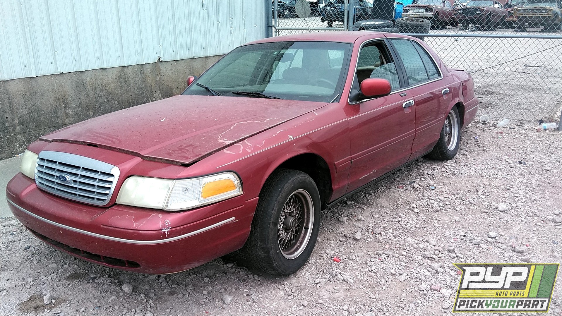 2001 FORD CROWN VICTORIA partes disponibles