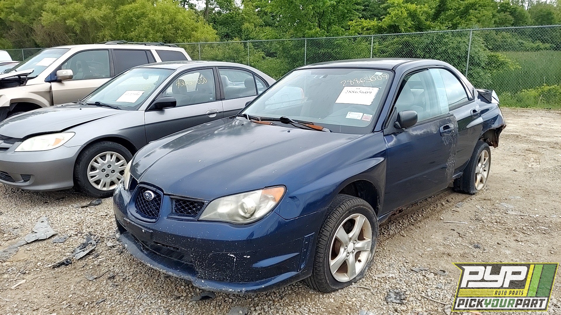 2006 SUBARU IMPREZA partes disponibles