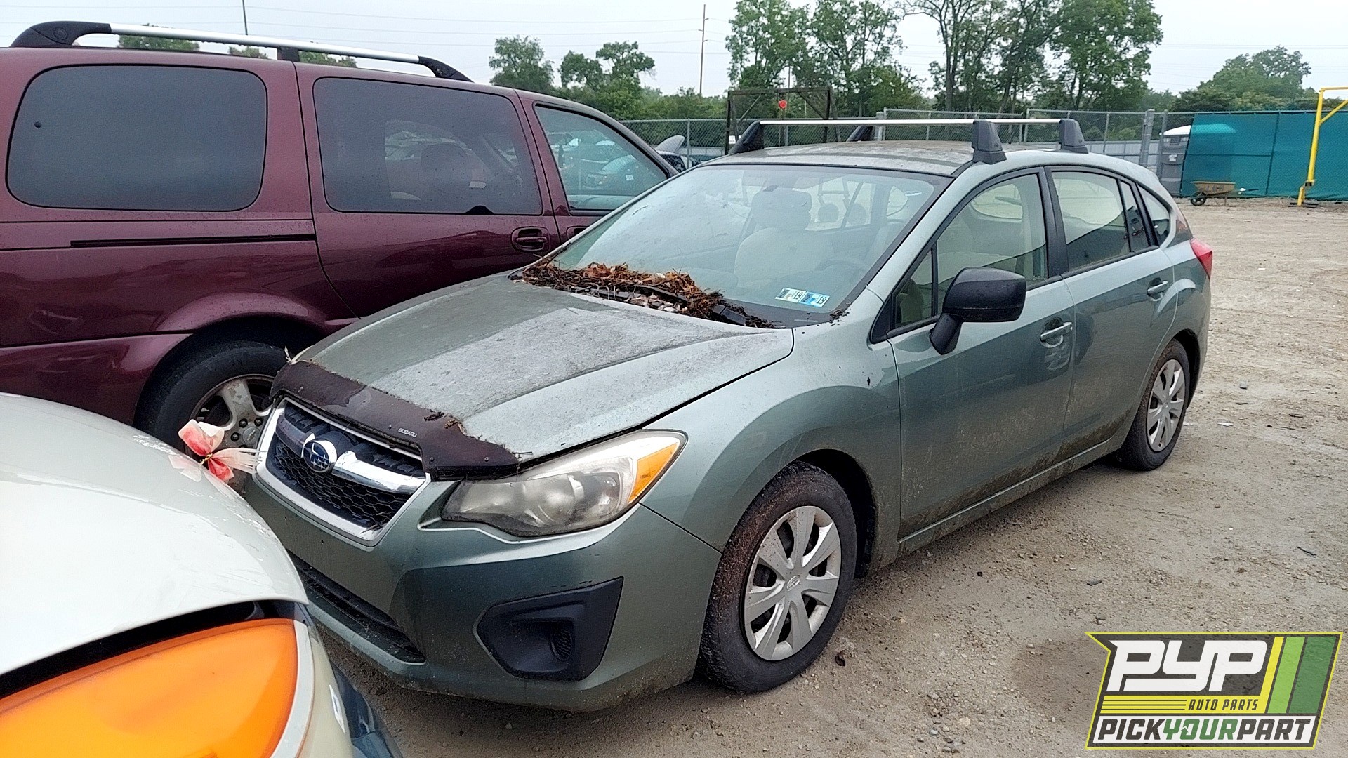 2014 SUBARU IMPREZA partes disponibles