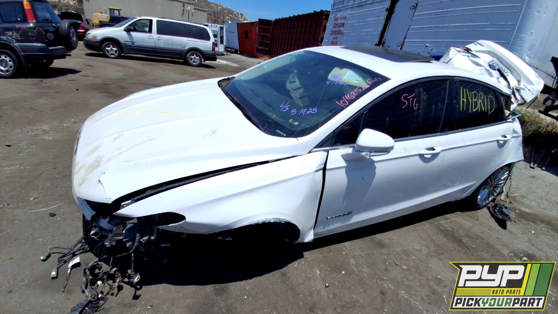 2013 FORD FUSION partes disponibles