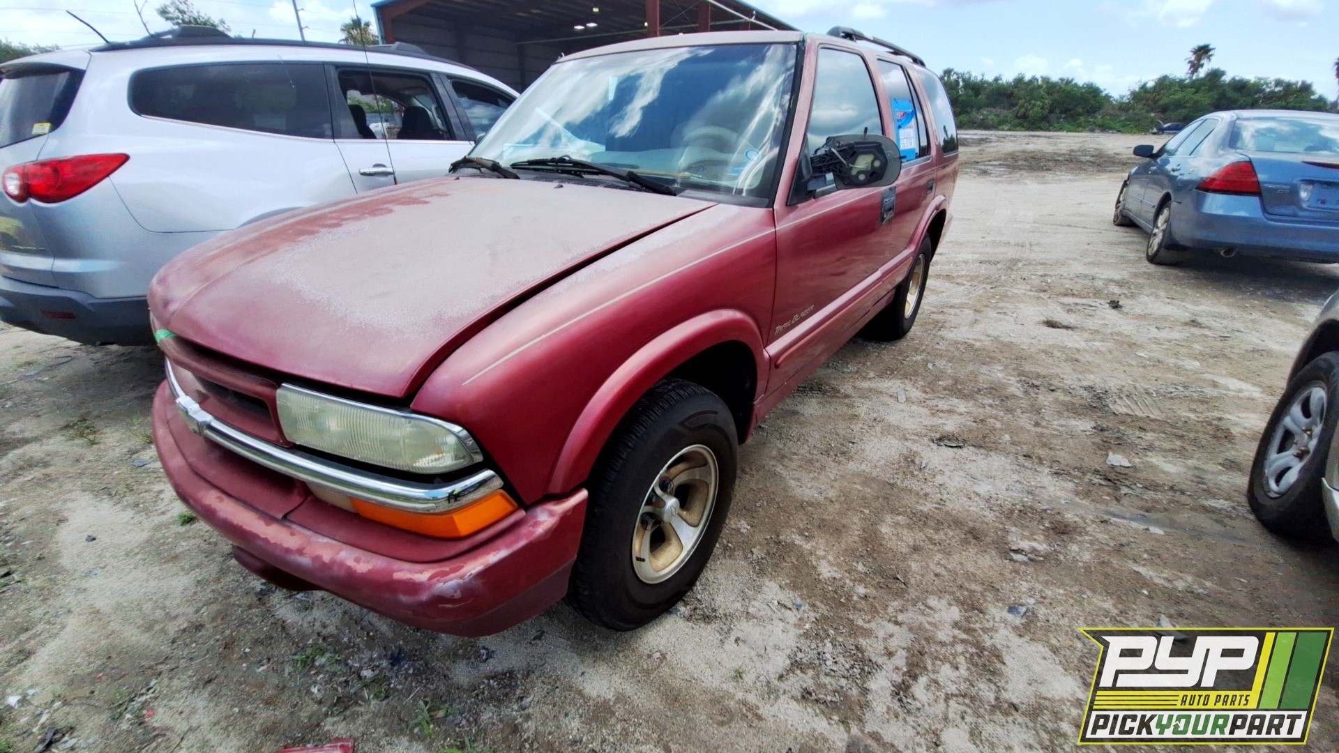 2001 CHEVROLET BLAZER partes disponibles