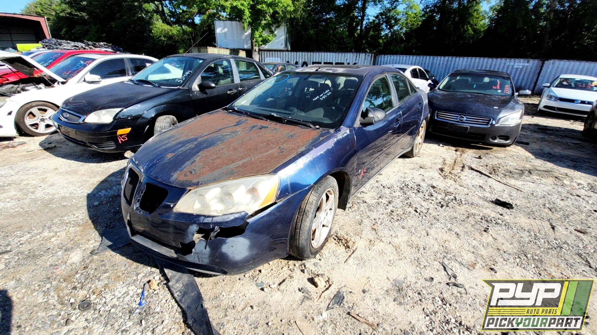 2008 PONTIAC G6 partes disponibles