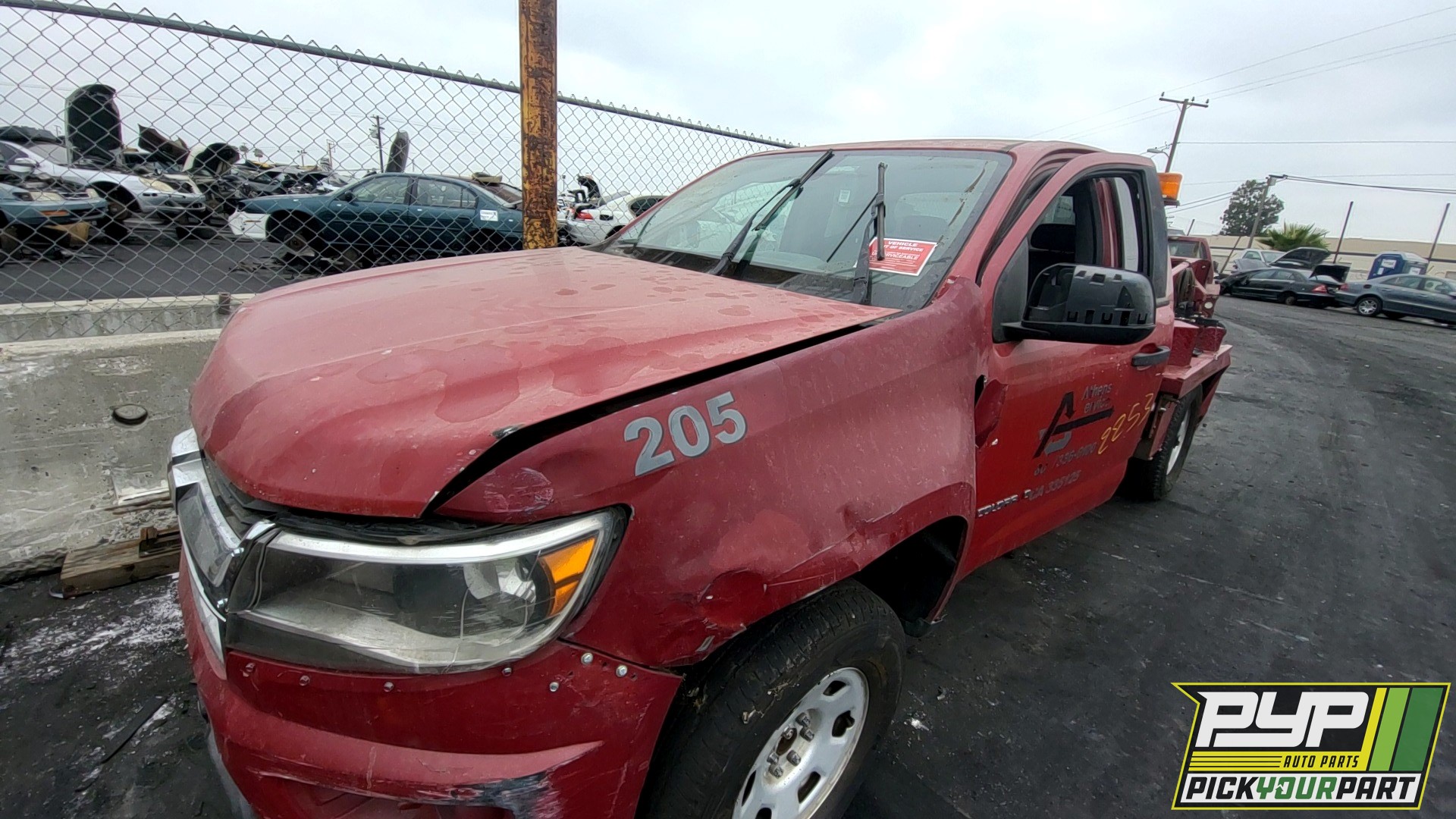 2017 CHEVROLET COLORADO partes disponibles