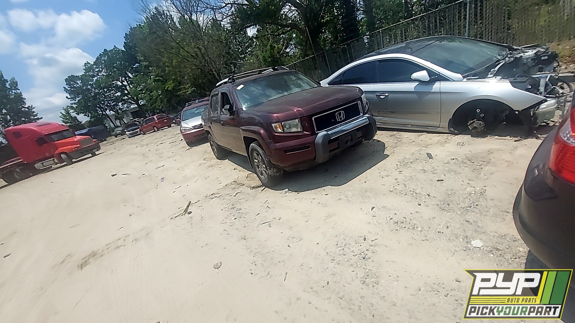 2007 HONDA RIDGELINE partes disponibles