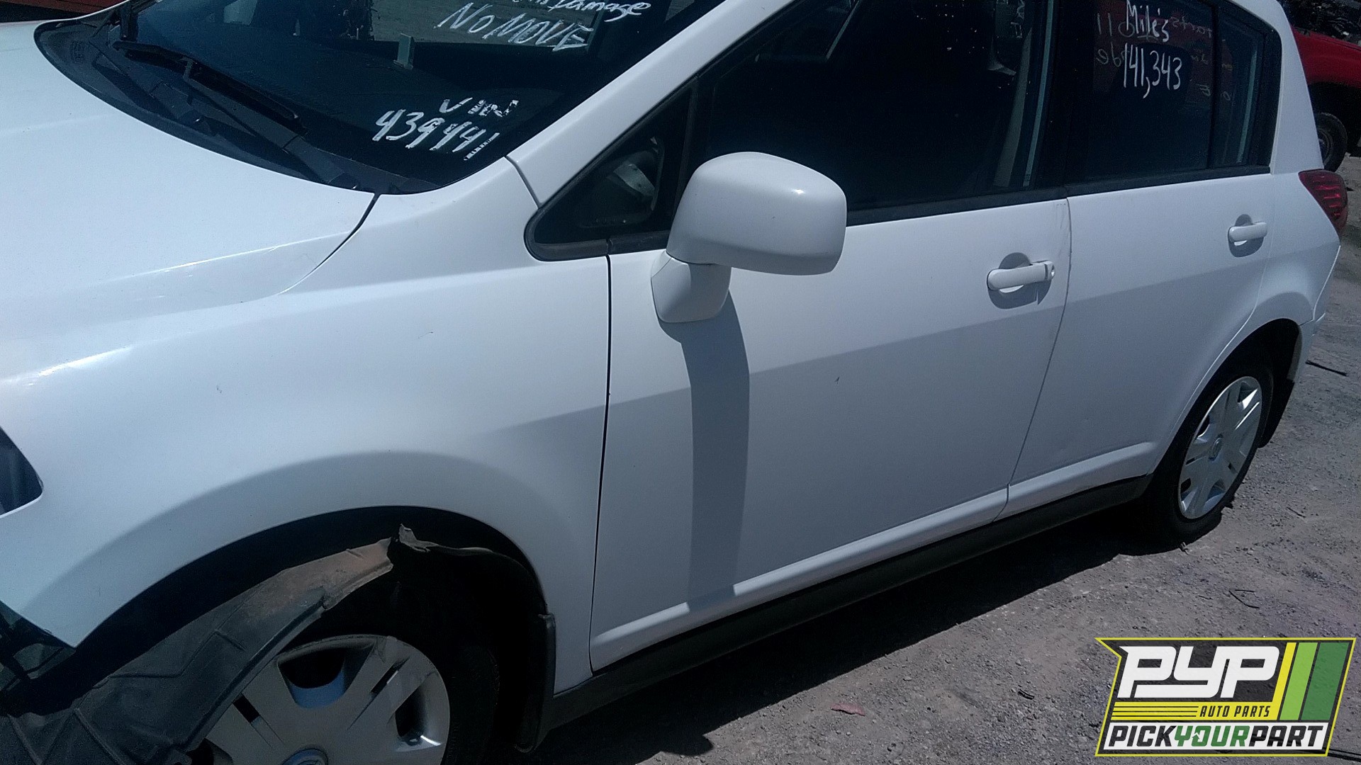 2011 NISSAN VERSA partes disponibles