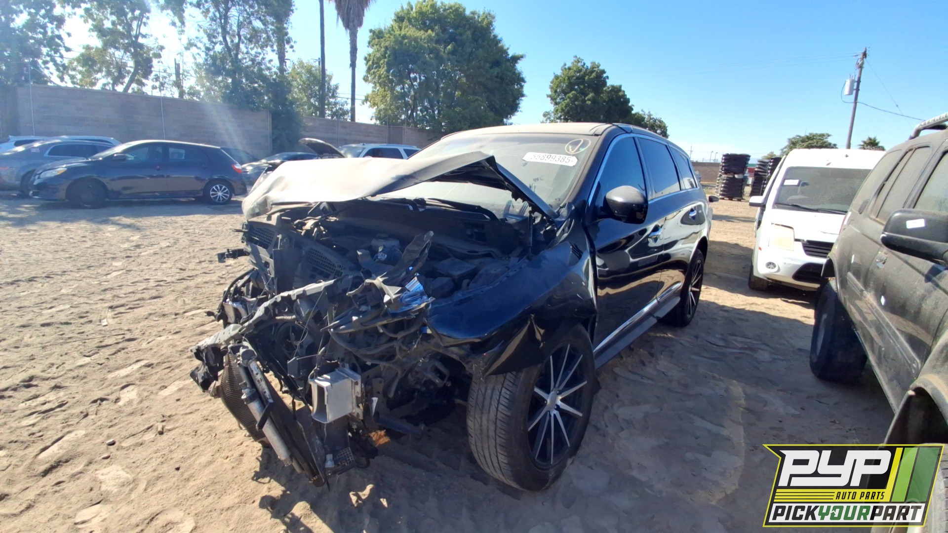 2014 INFINITI QX60 partes disponibles