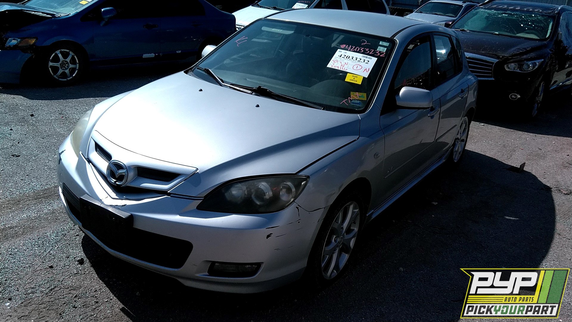 2008 MAZDA 3 partes disponibles