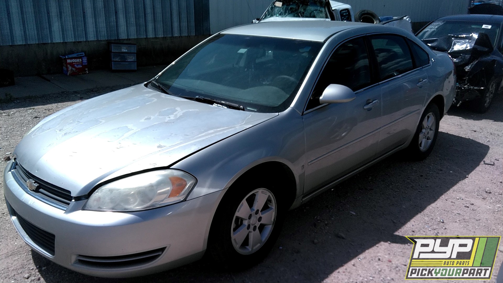 2007 CHEVROLET IMPALA partes disponibles