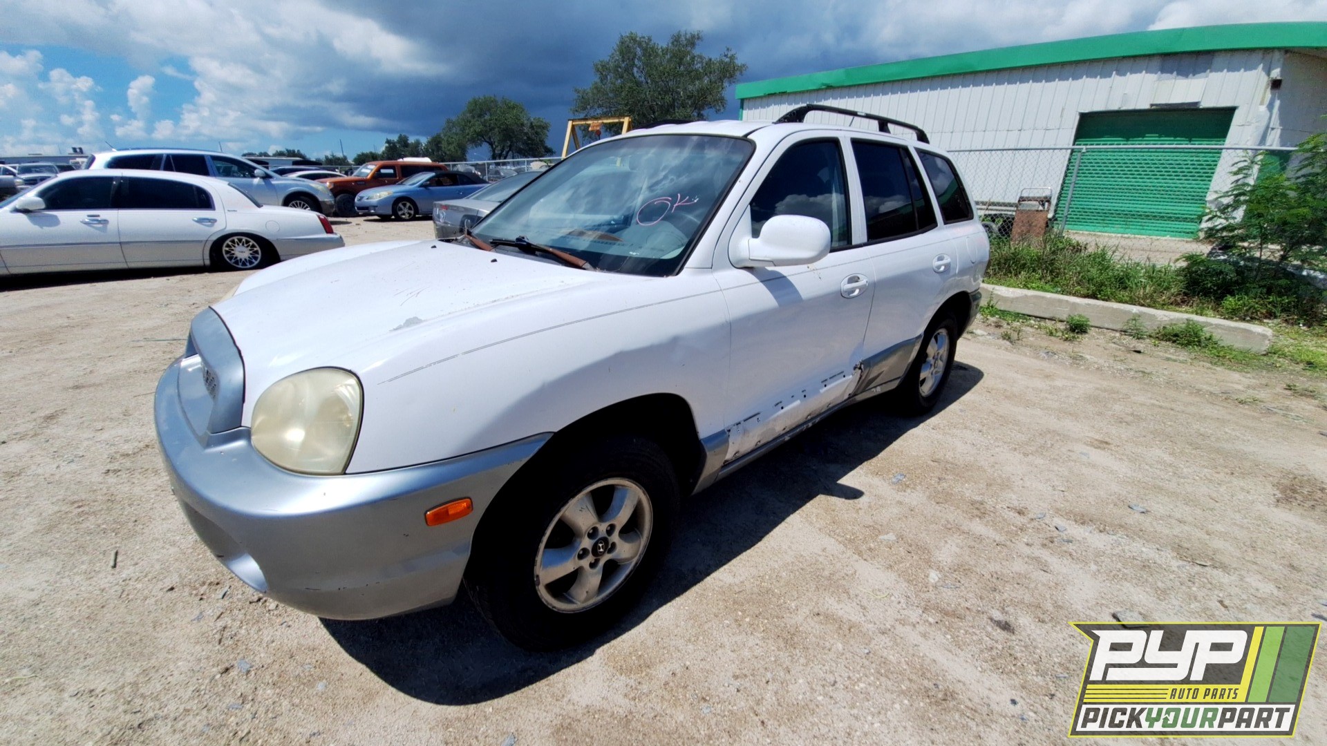 2004 HYUNDAI SANTA FE partes disponibles