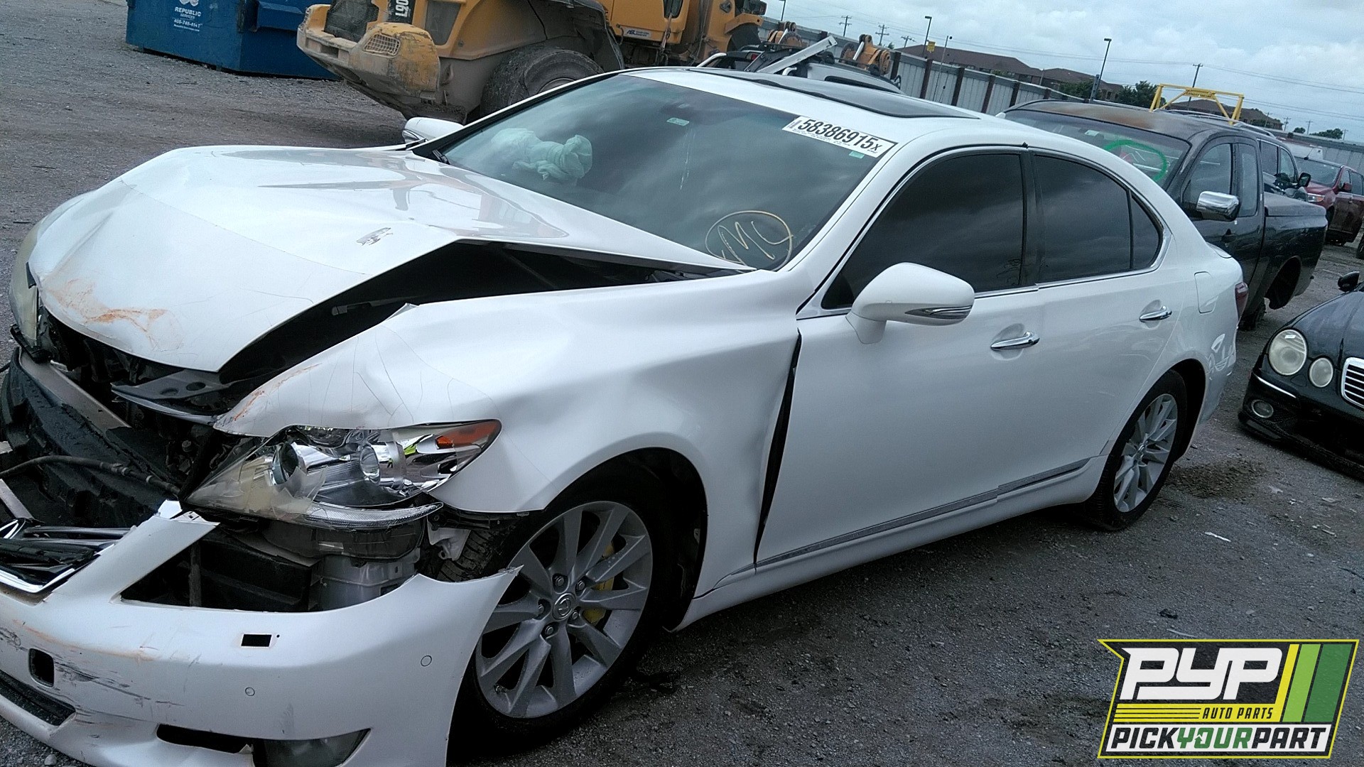 2012 LEXUS LS460 partes disponibles