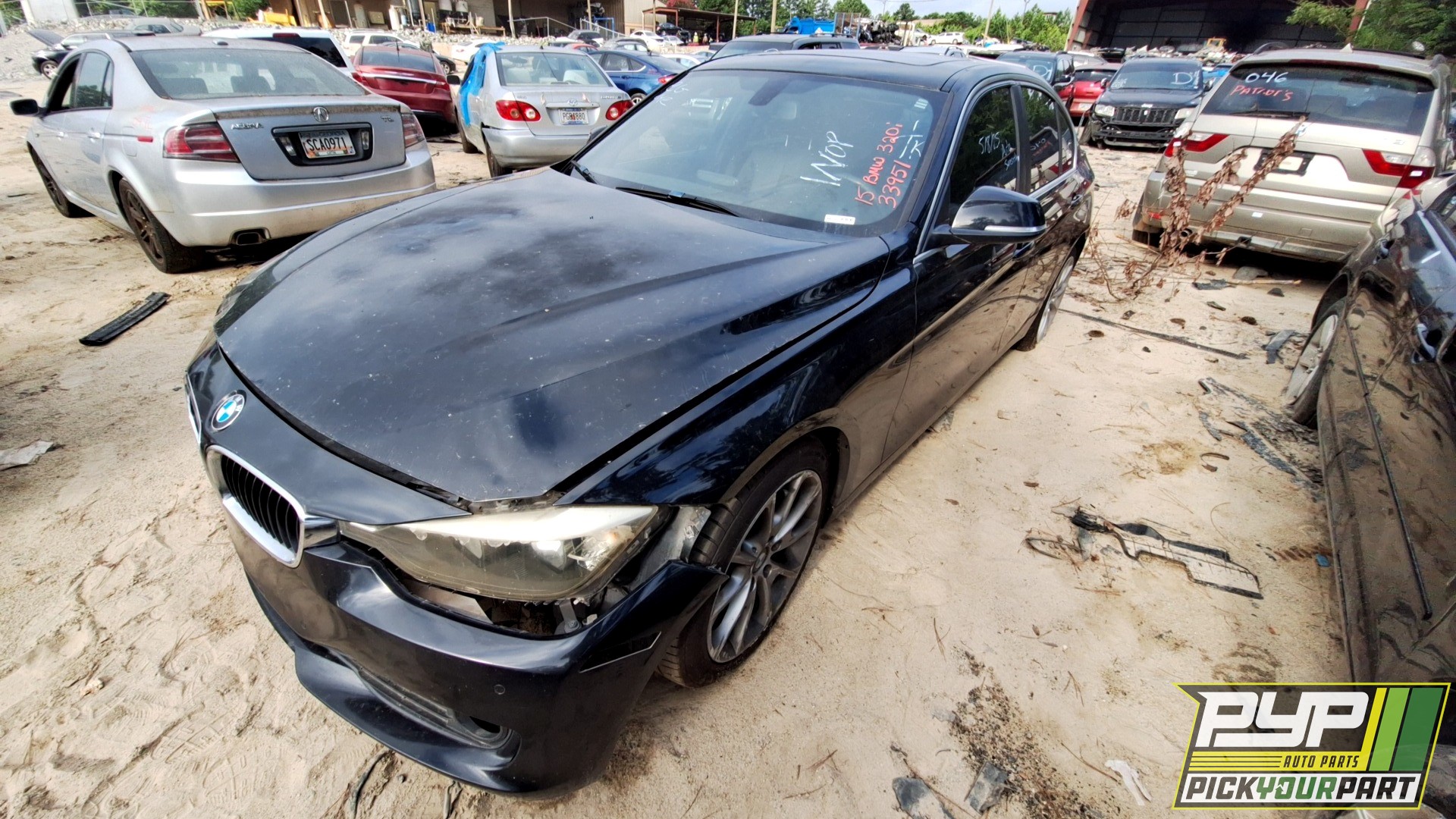 2015 BMW 320I partes disponibles