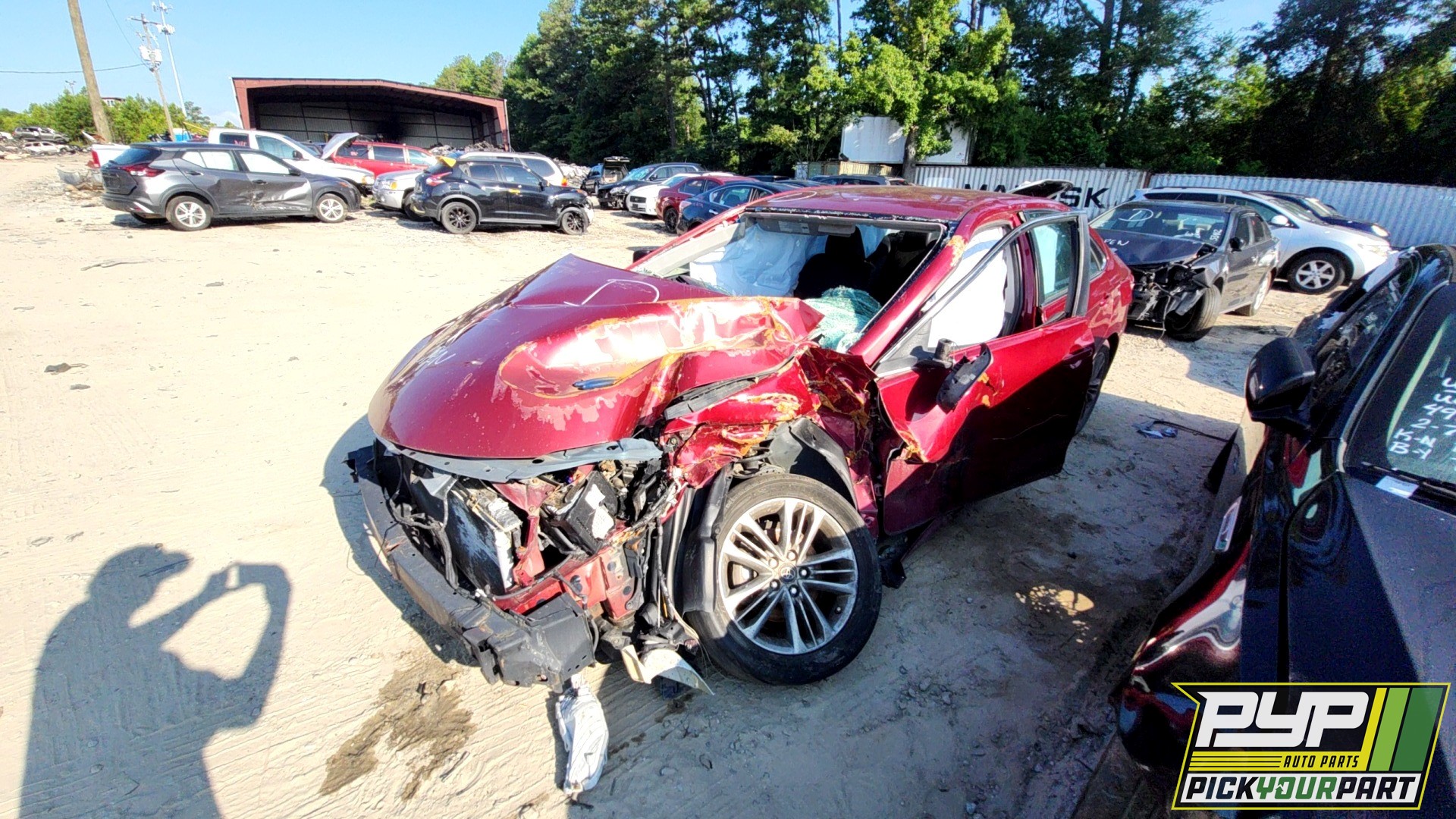 2016 TOYOTA CAMRY partes disponibles