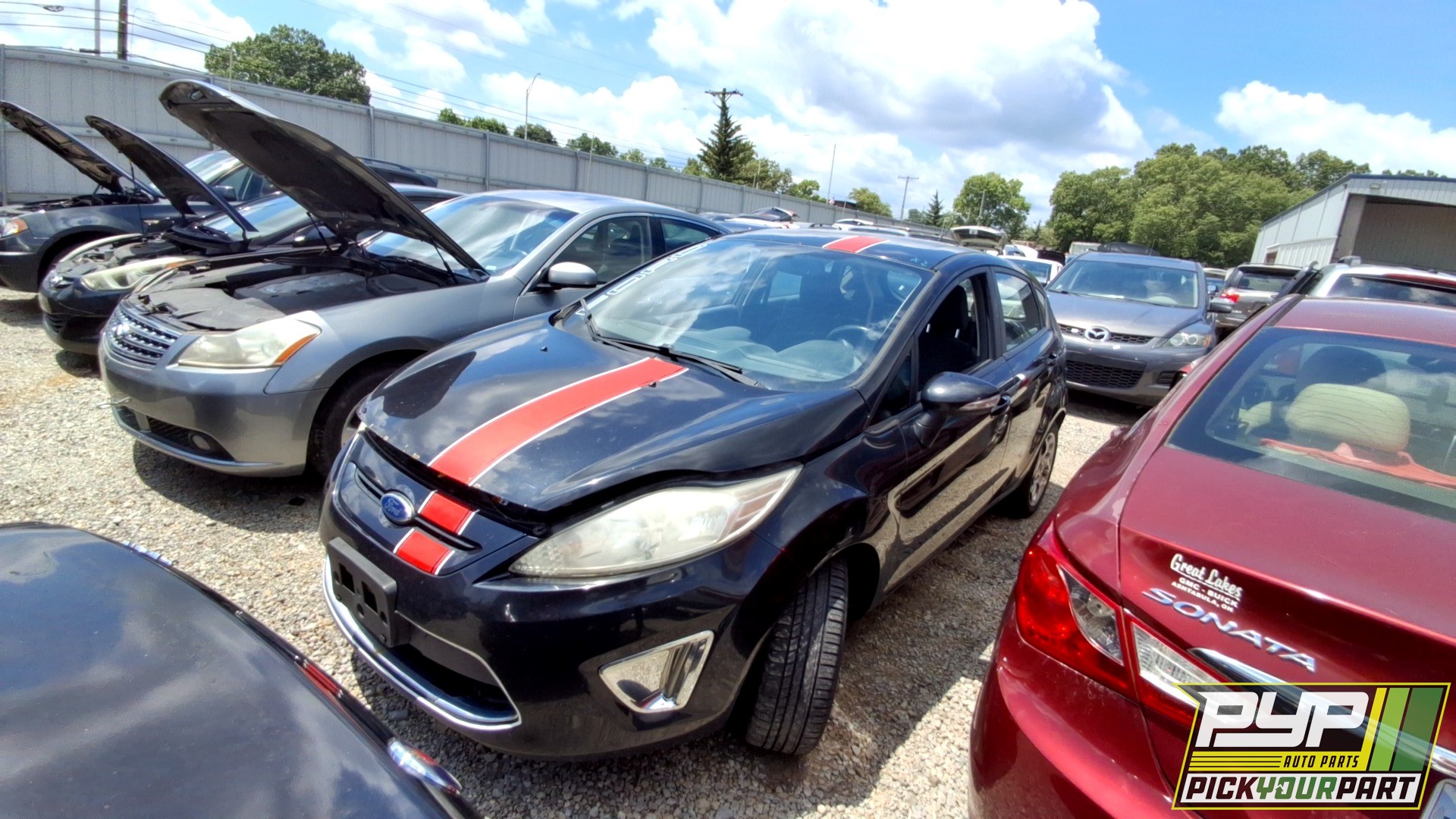 2011 FORD FIESTA partes disponibles