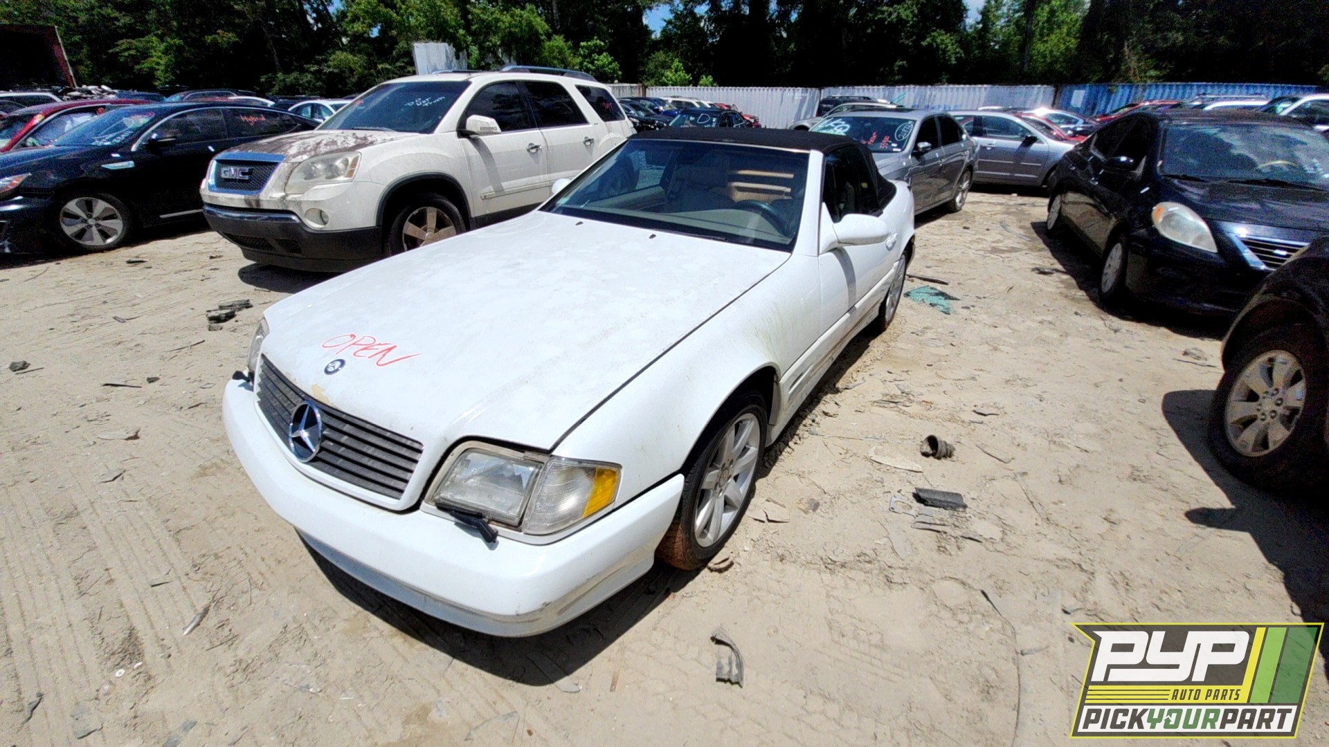 2001 MERCEDES-BENZ SL500 partes disponibles