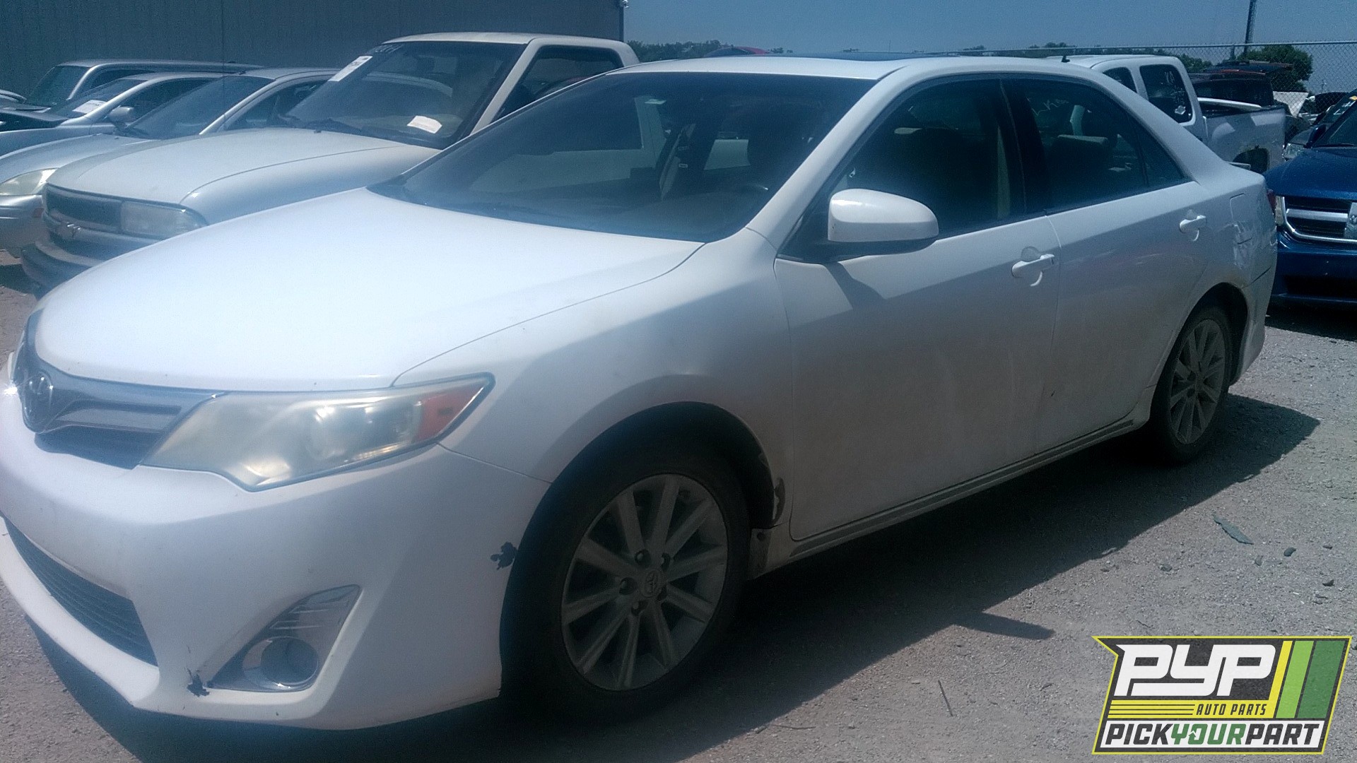 2012 TOYOTA CAMRY partes disponibles