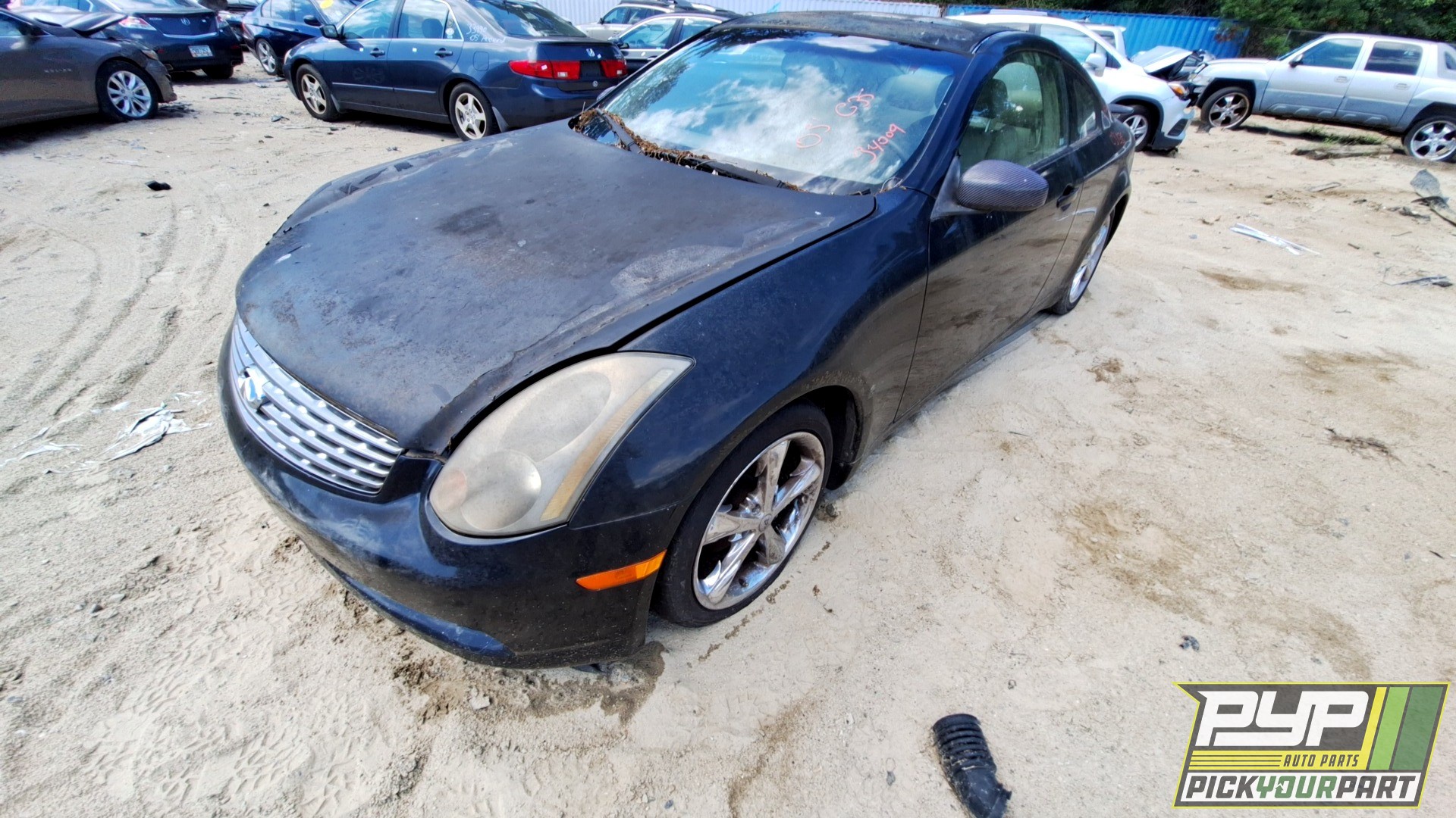 2003 INFINITI G35 partes disponibles