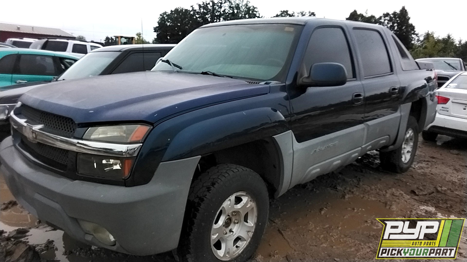 2002 CHEVROLET AVALANCHE 1500 partes disponibles