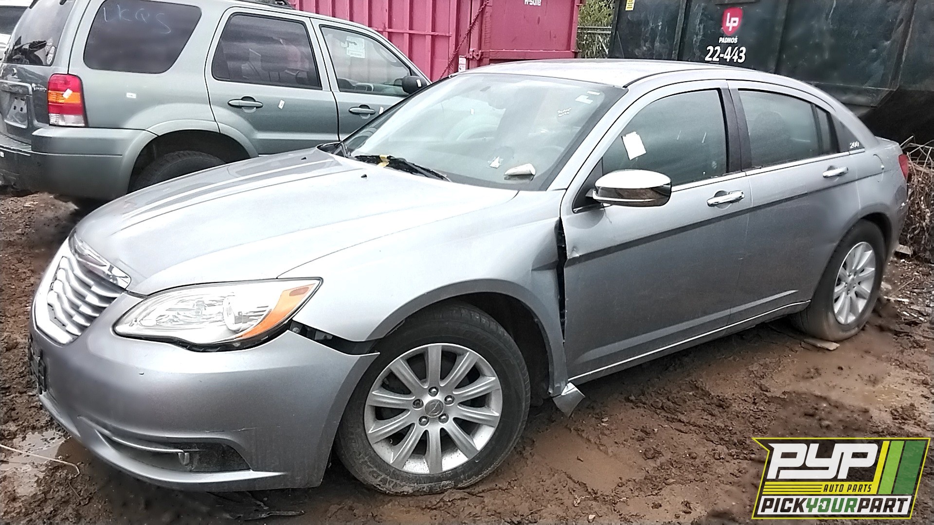 2014 CHRYSLER 200 partes disponibles
