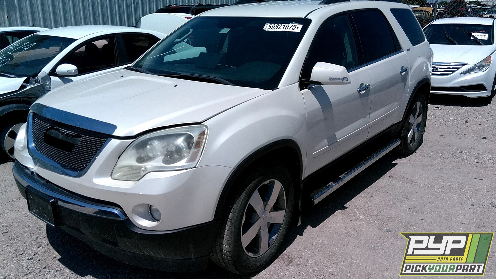 2011 GMC ACADIA partes disponibles