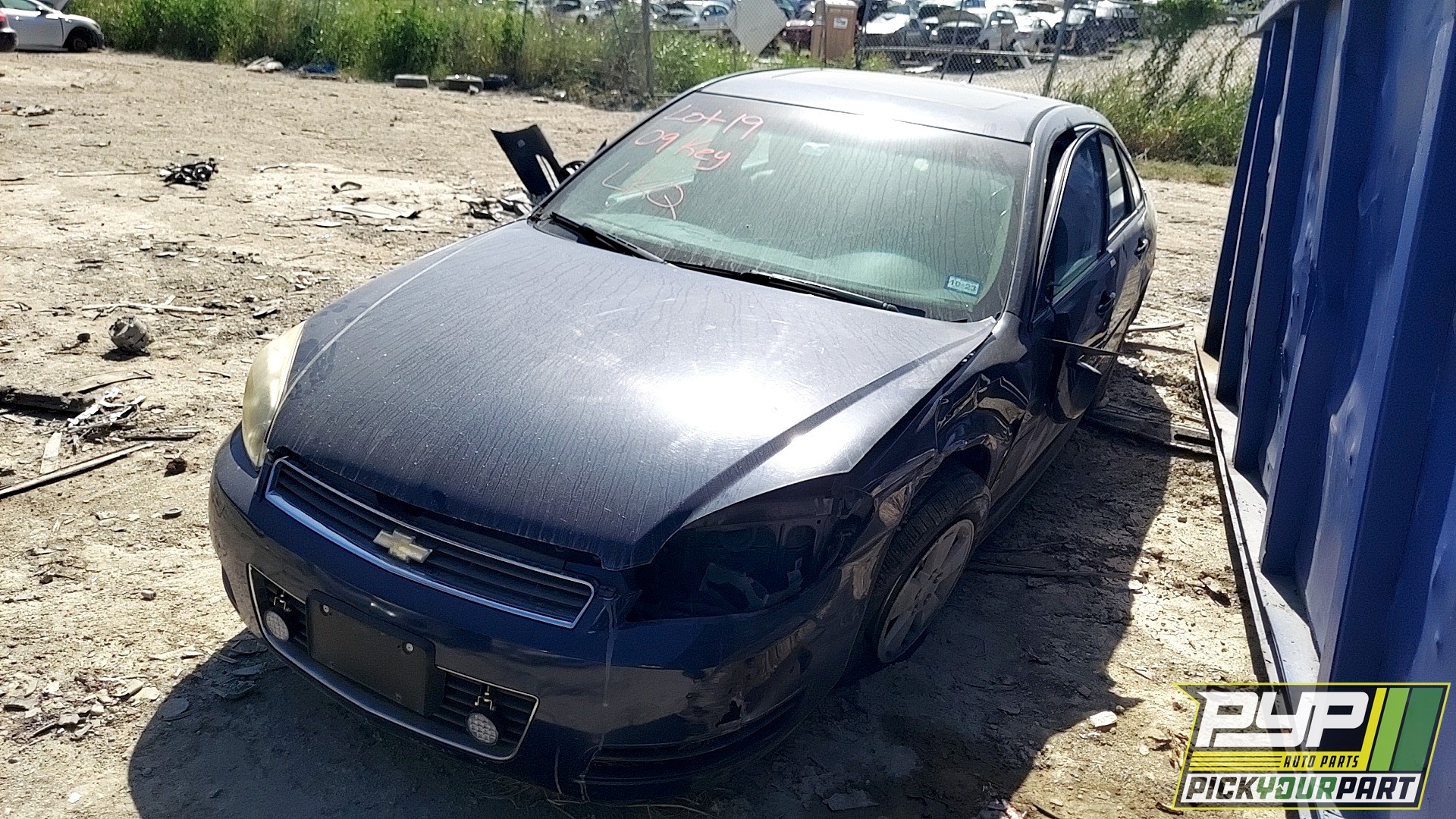 2009 CHEVROLET IMPALA partes disponibles