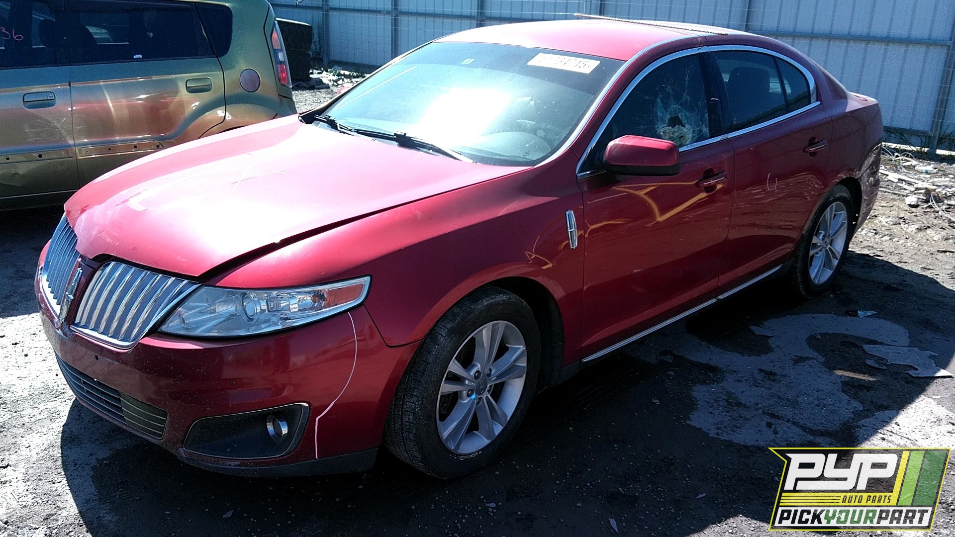 2011 LINCOLN MKS partes disponibles