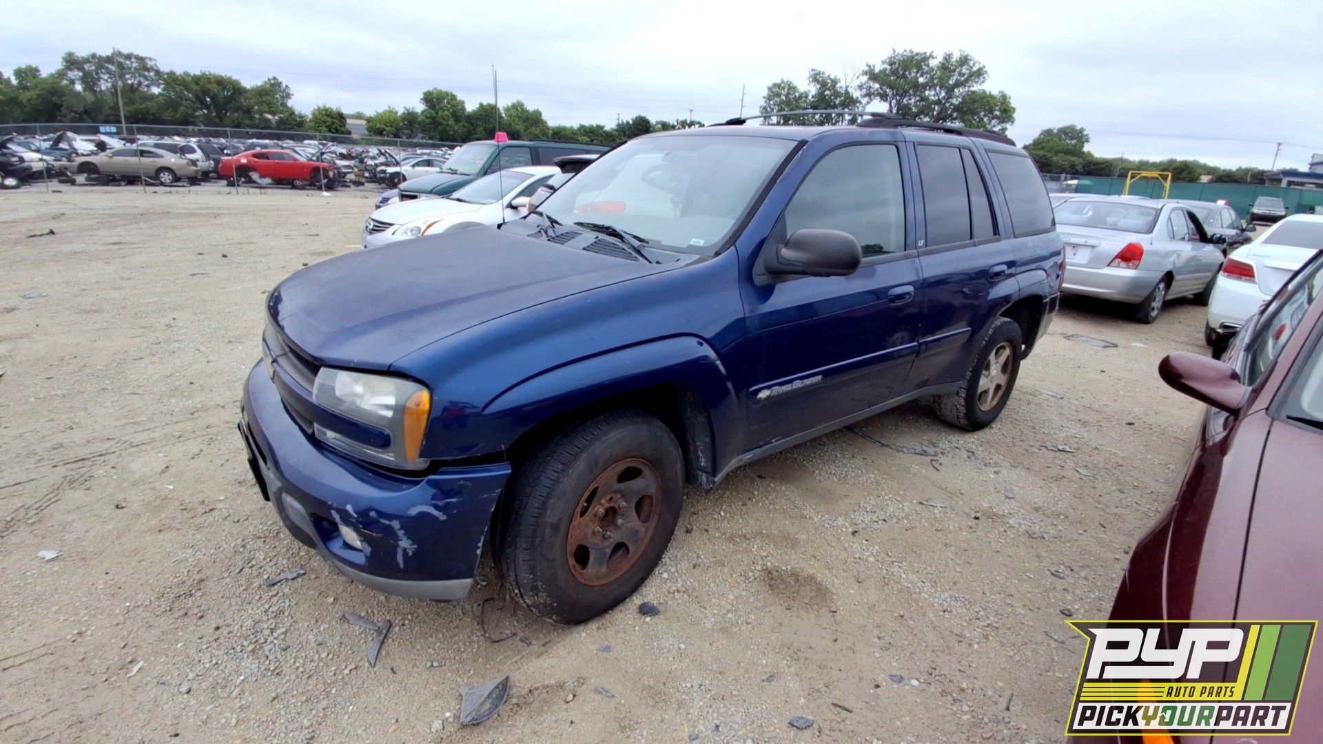 2004 CHEVROLET TRAILBLAZER partes disponibles