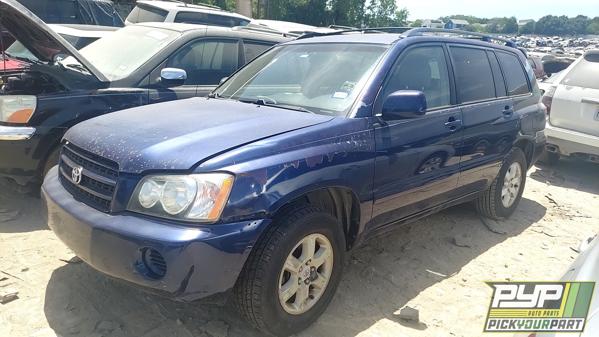 2002 TOYOTA HIGHLANDER partes disponibles