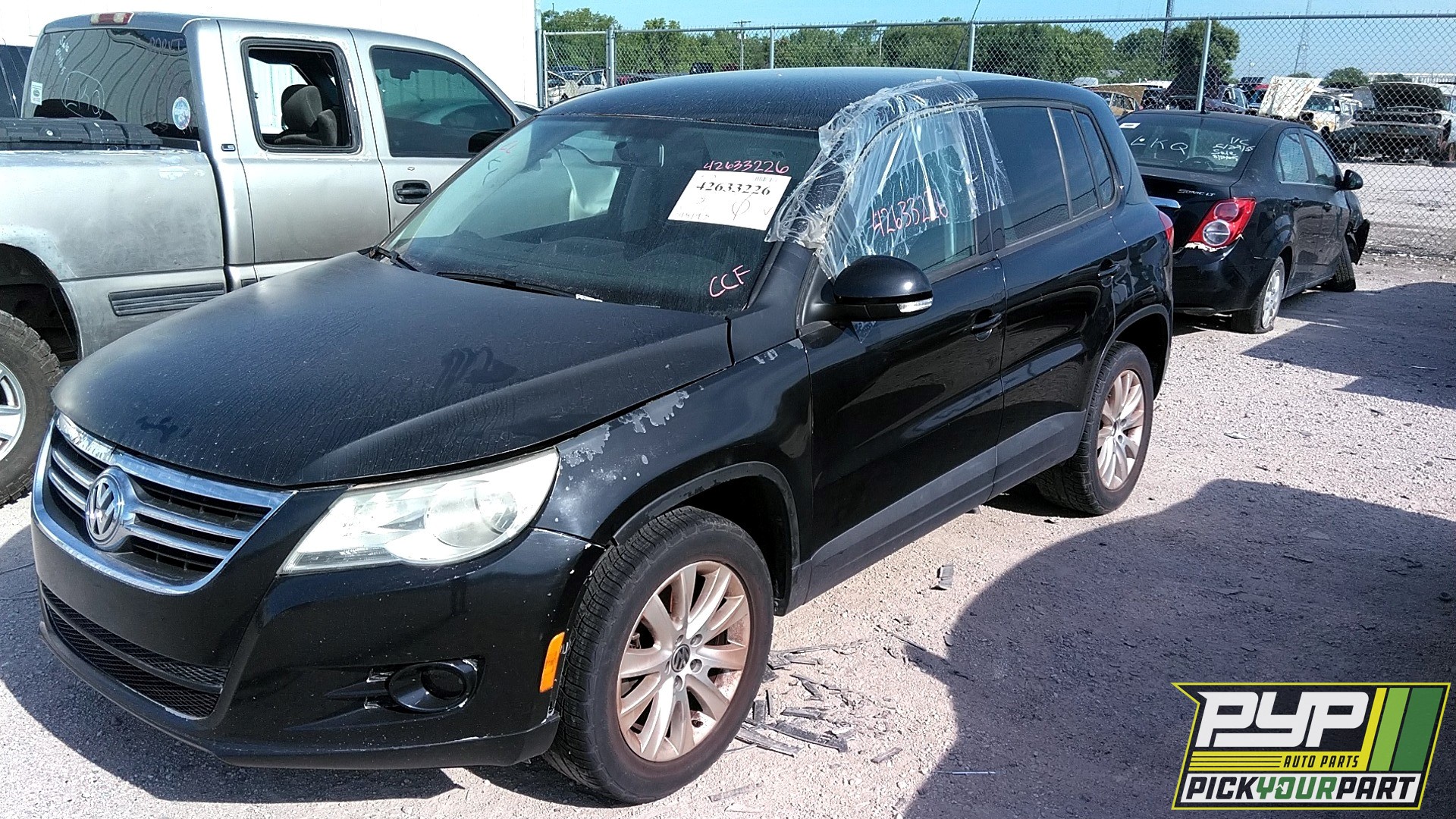 2010 VOLKSWAGEN TIGUAN partes disponibles