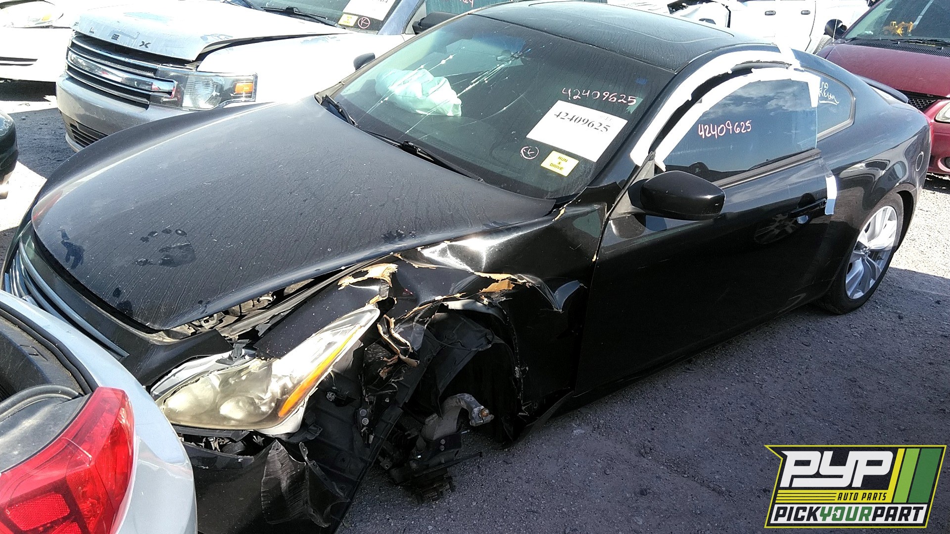 2011 INFINITI G37 partes disponibles