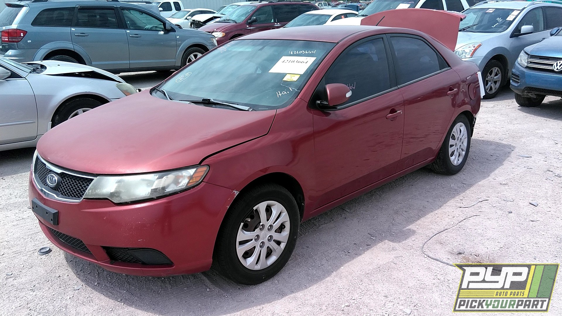 2010 KIA FORTE partes disponibles
