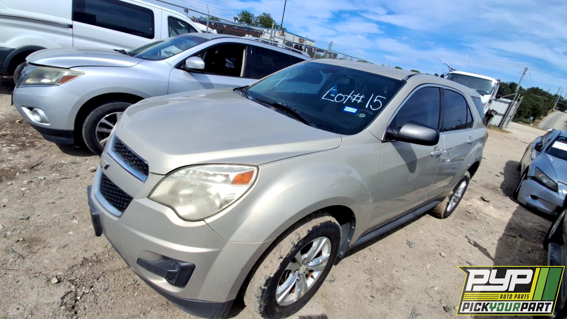 2011 CHEVROLET EQUINOX available for parts