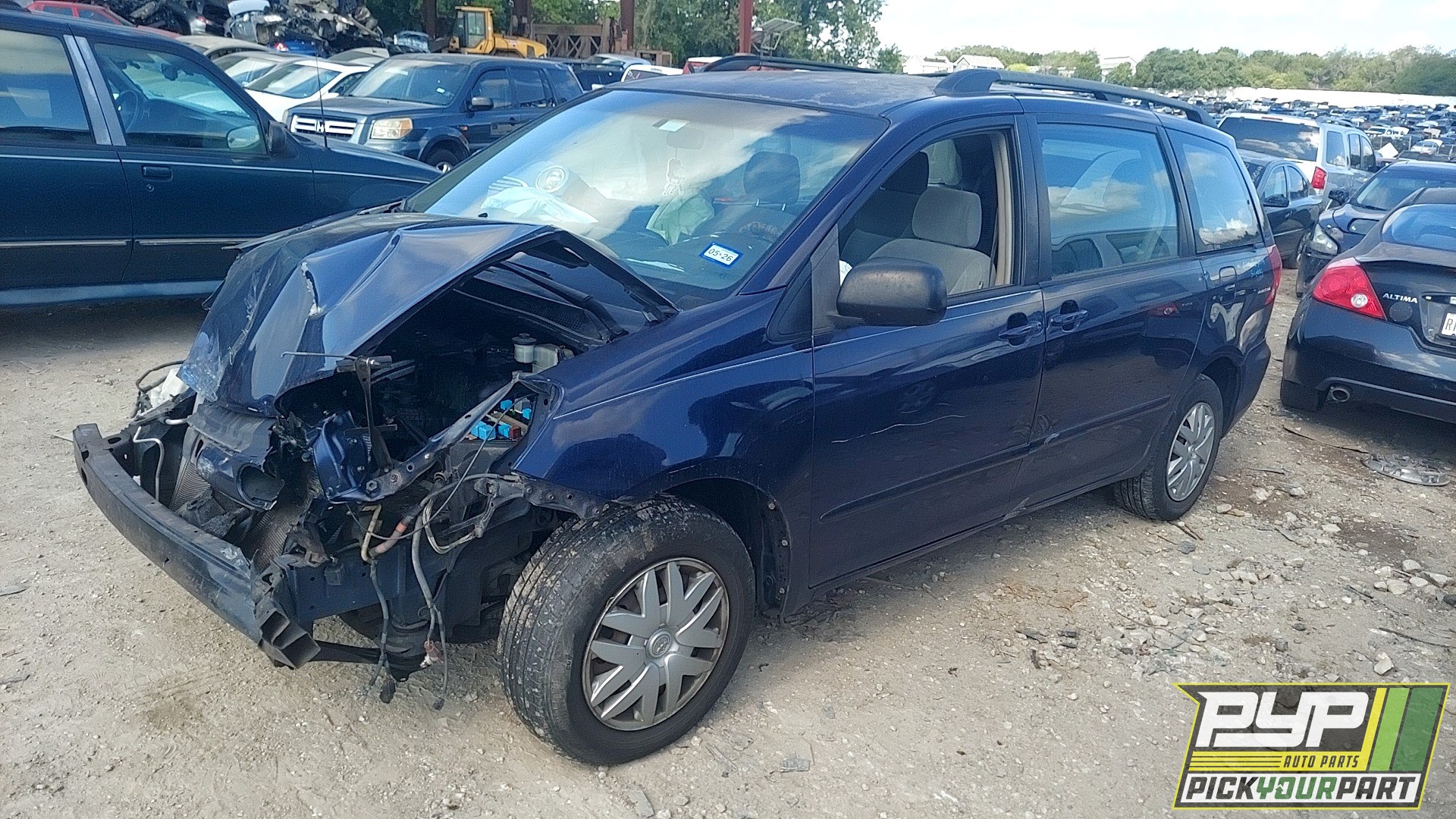2006 TOYOTA SIENNA partes disponibles