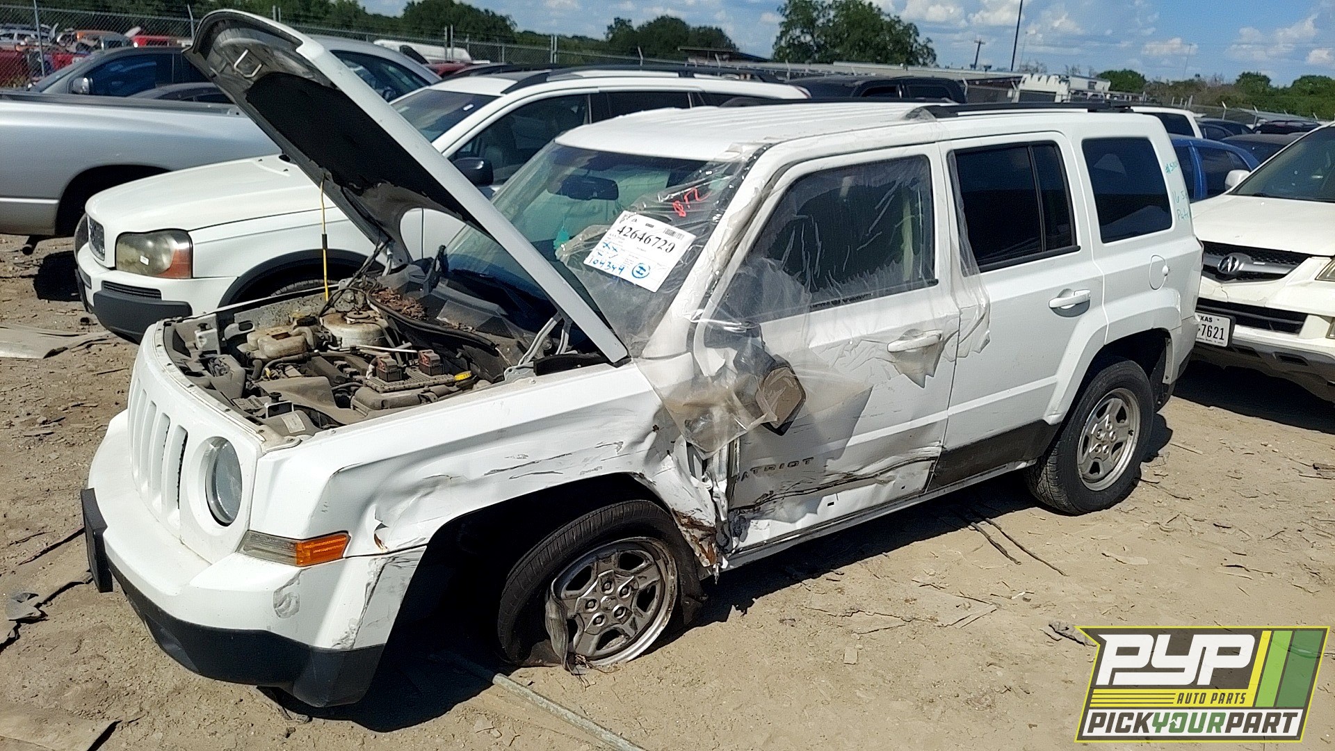 2016 JEEP PATRIOT partes disponibles