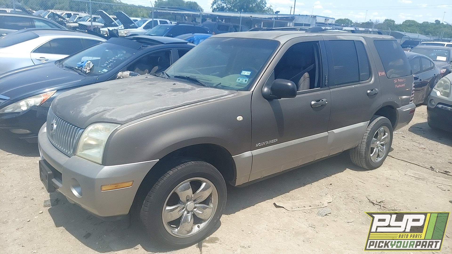2002 MERCURY MOUNTAINEER partes disponibles